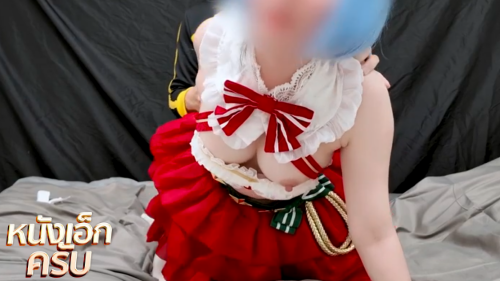 คลิปหลุดสาวไทย Cherryblos69 สาวสวยนมใหญ่ผิวขาวหีเนียนสวยมาโดนจับกระแทกหีนอนเย็ดกันไม่ยั้ง โดนจัดหนักซอยหีกันไม่ยั้งจนน้ำแตกร้องครางลั่นเสียวๆ